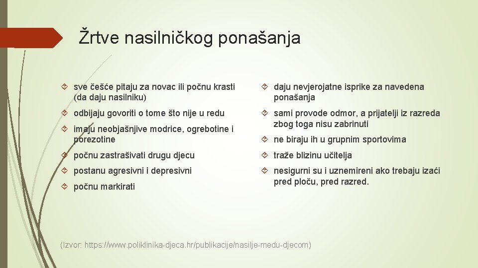 Žrtve nasilničkog ponašanja sve češće pitaju za novac ili počnu krasti (da daju nasilniku)