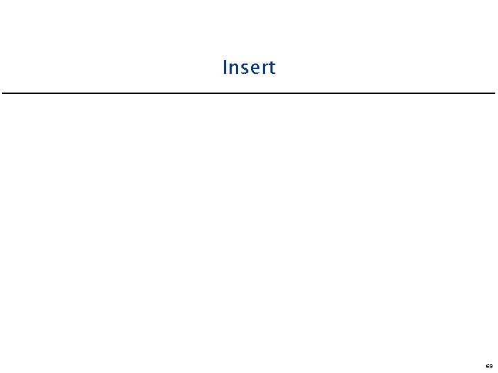 Insert 69 