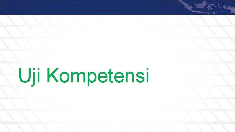Uji Kompetensi 