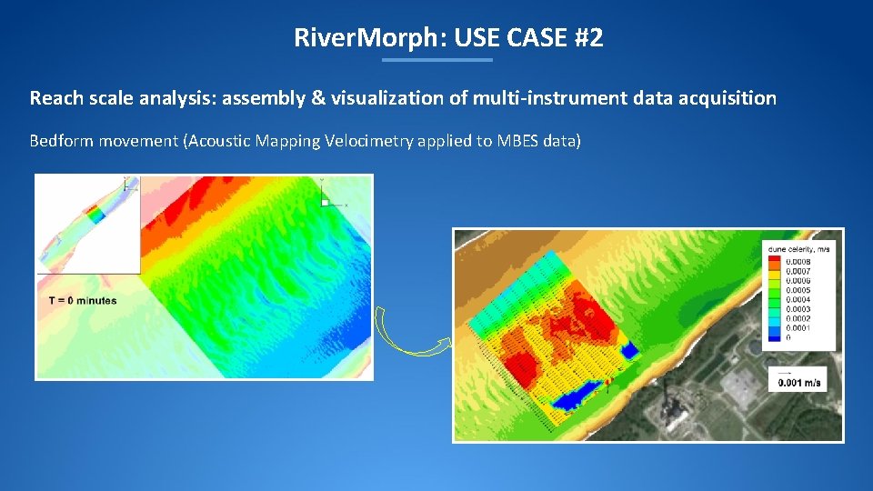 River. Morph: USE CASE #2 Reach scale analysis: assembly & visualization of multi-instrument data River. Morph: USE CASE #2 Reach scale analysis: assembly & visualization of multi-instrument data