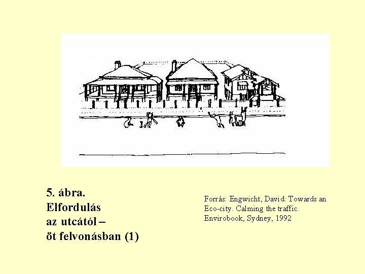 5. ábra. Elfordulás az utcától – öt felvonásban (1) Forrás: Engwicht, David: Towards an