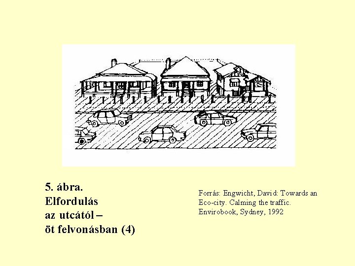 5. ábra. Elfordulás az utcától – öt felvonásban (4) Forrás: Engwicht, David: Towards an