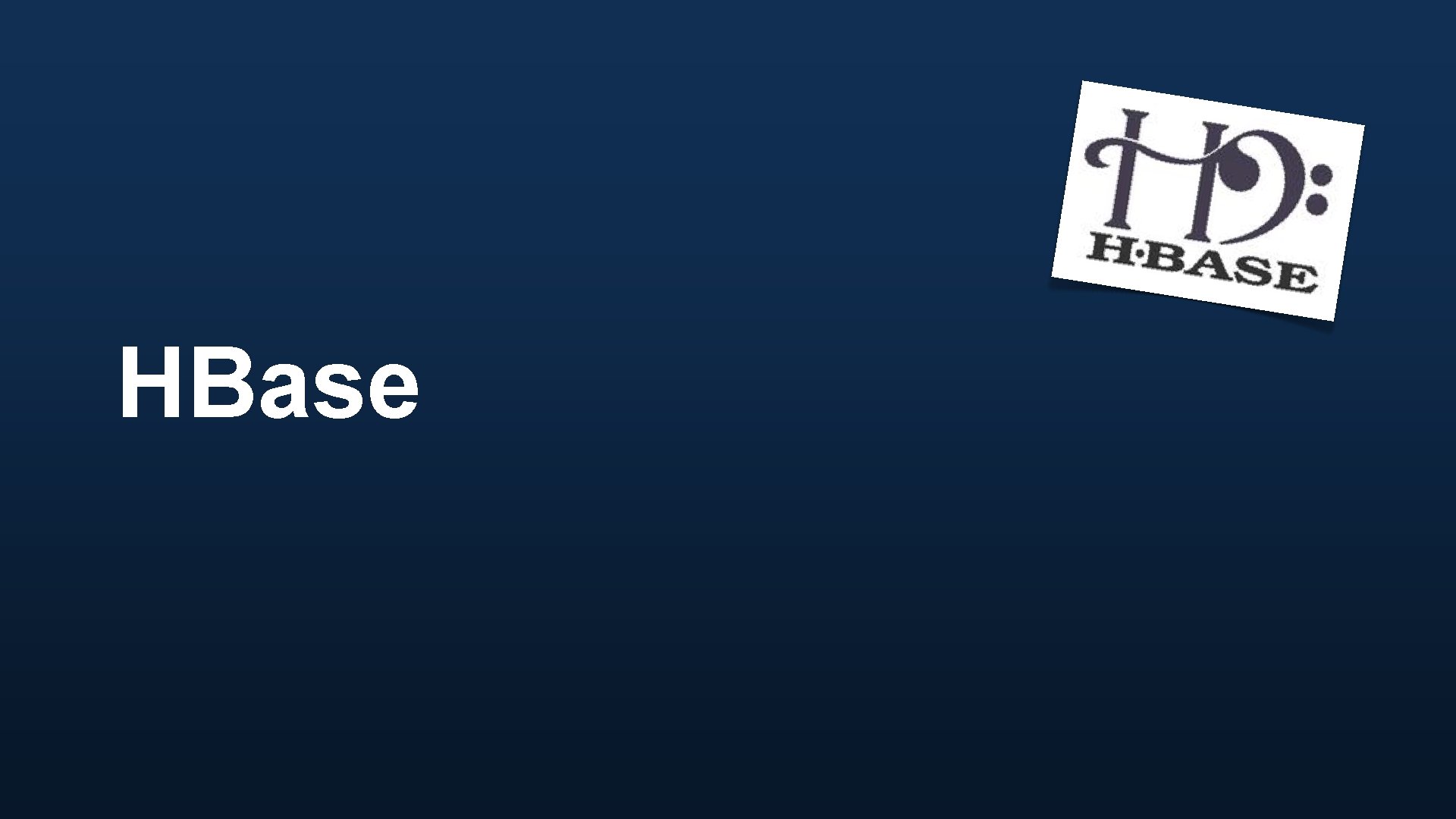 HBase 