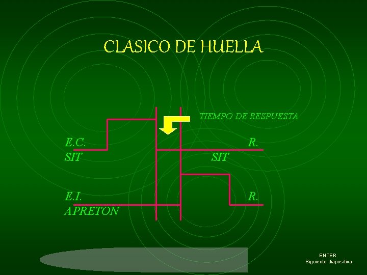 CLASICO DE HUELLA TIEMPO DE RESPUESTA E. C. SIT E. I. APRETON R. SIT