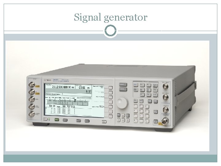 Signal generator 