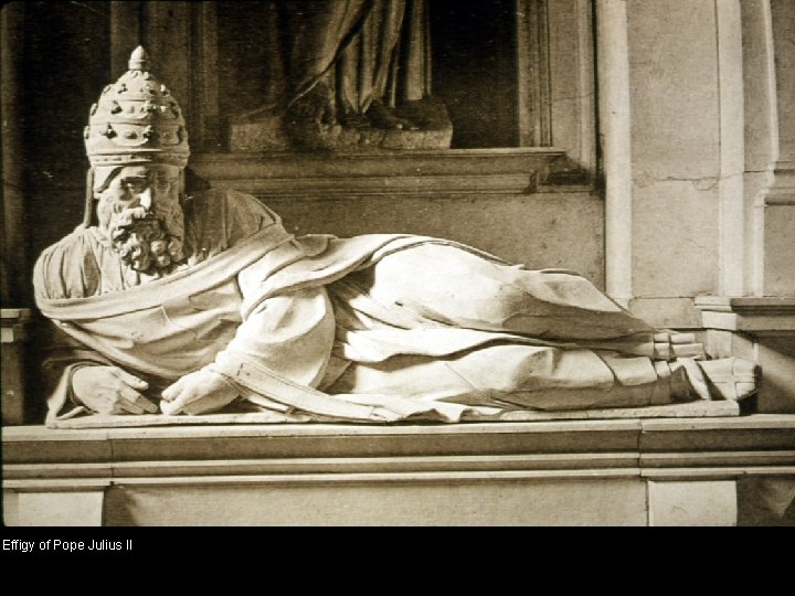 Effigy of Pope Julius II 