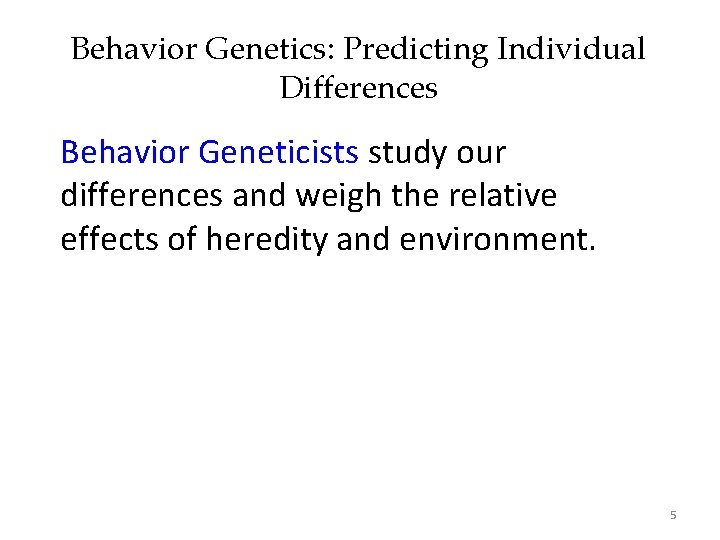 Unit 3 Neurobiology Biological Bases of Behavior Lesson