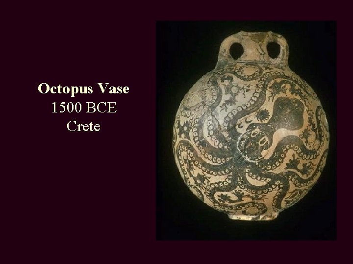 Octopus Vase 1500 BCE Crete 