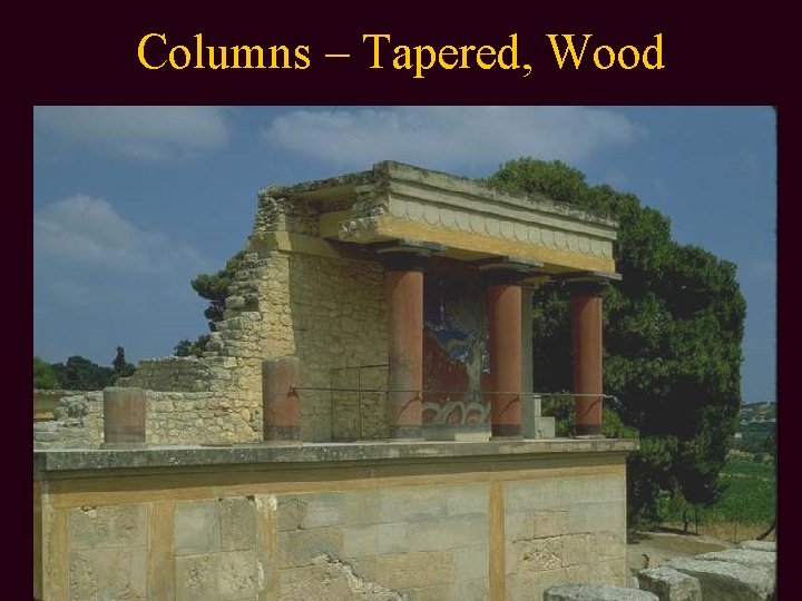 Columns – Tapered, Wood 