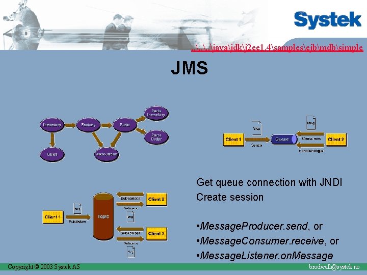 . . javajdkj 2 ee 1. 4samplesejbmdbsimple JMS Get queue connection with JNDI Create
