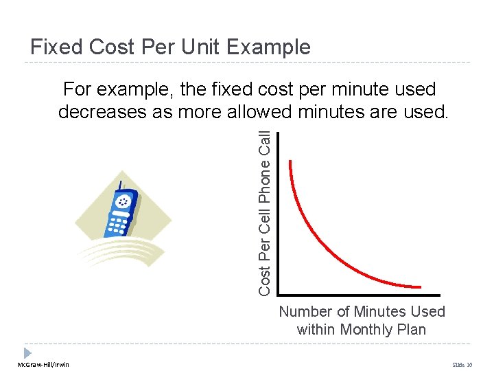 Fixed Cost Per Unit Example Cost Per Cell Phone Call For example, the fixed