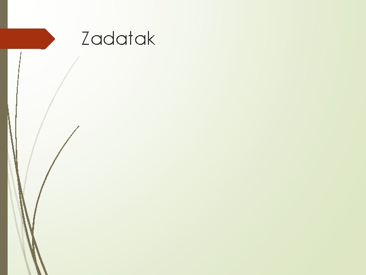 Zadatak 