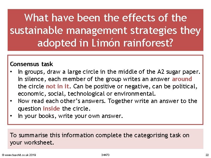 What have been the effects of the sustainable management strategies they adopted in Limón