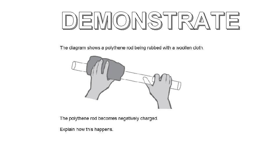 DEMONSTRATE 