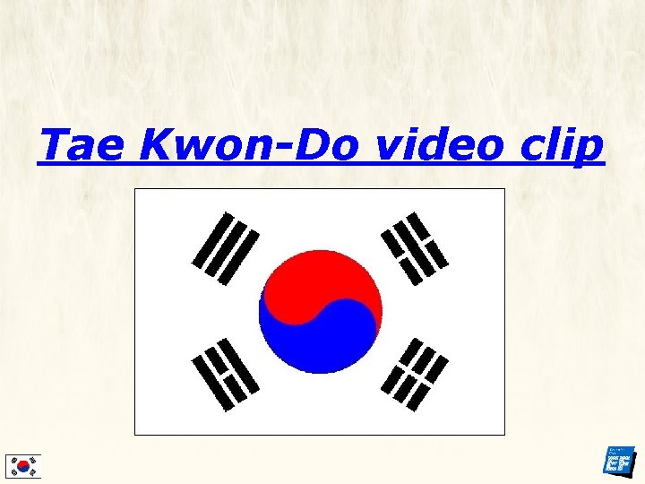 Tae Kwon-Do video clip 