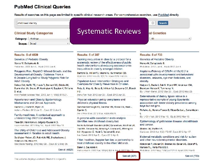 Systematic Reviews 