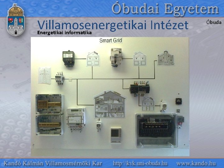 Villamosenergetikai Intézet Energetikai informatika Óbuda 