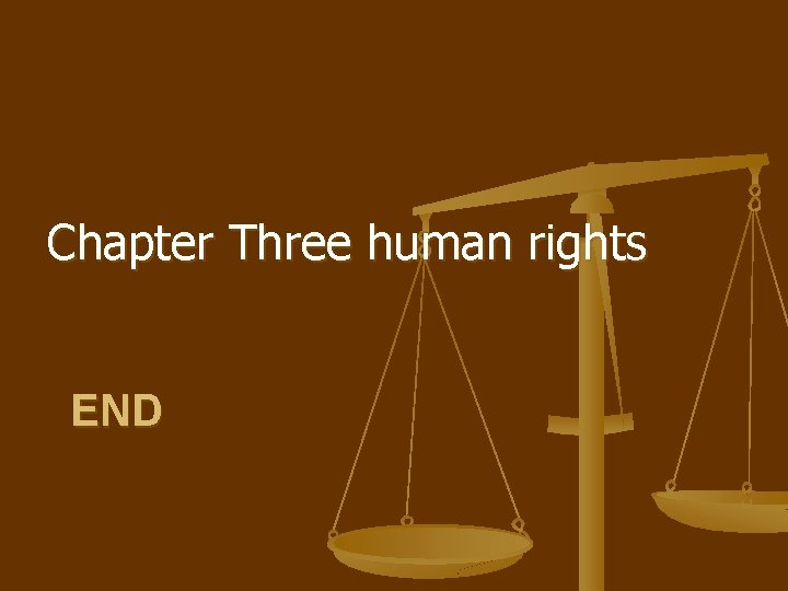 Chapter Three human rights END 