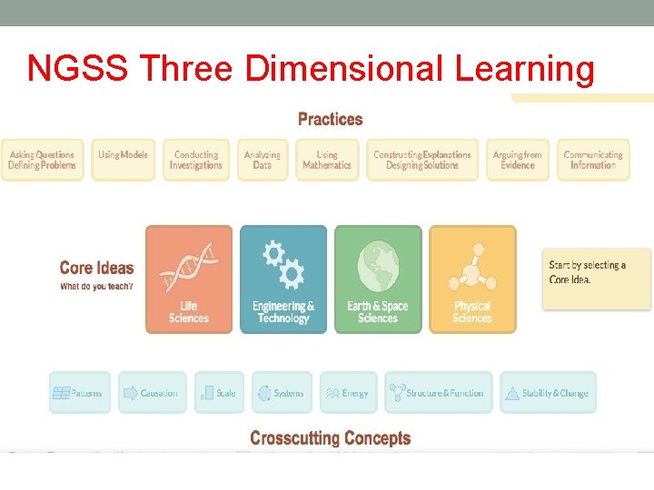 NGSS Three Dimensional Learning 