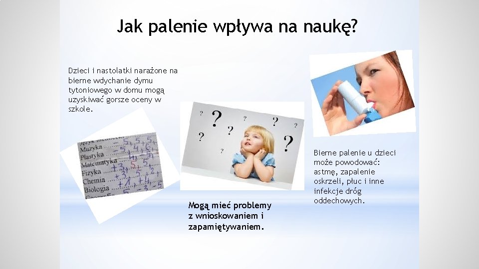 Jak palenie wpływa na naukę? Dzieci i nastolatki narażone na bierne wdychanie dymu tytoniowego