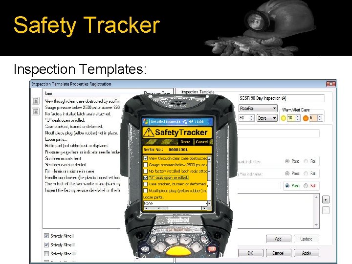 Safety Tracker Inspection Templates: 