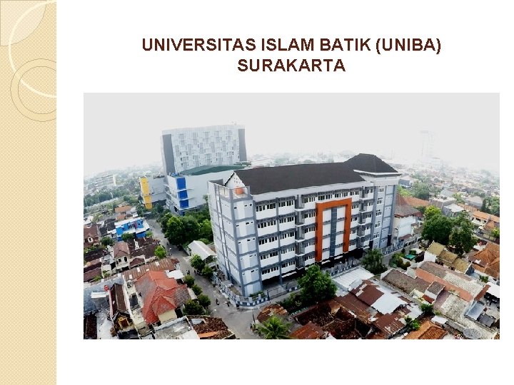 UNIVERSITAS ISLAM BATIK (UNIBA) SURAKARTA 