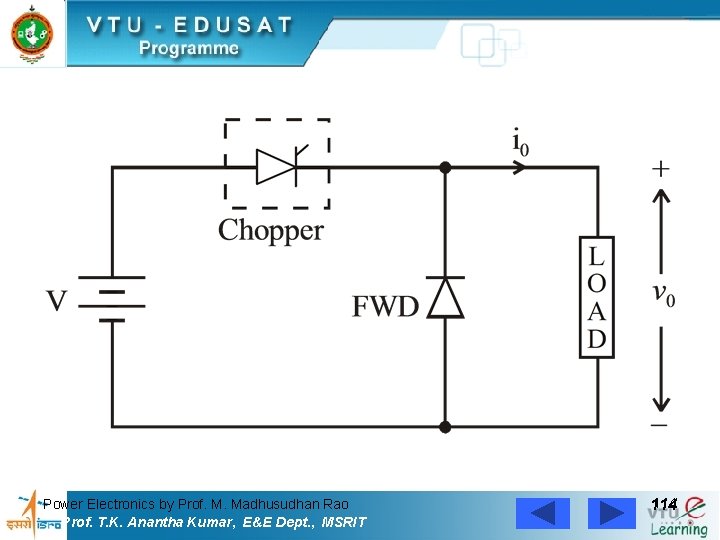 Power Electronics by Prof. M. Madhusudhan Rao Prof. T. K. Anantha Kumar, E&E Dept.