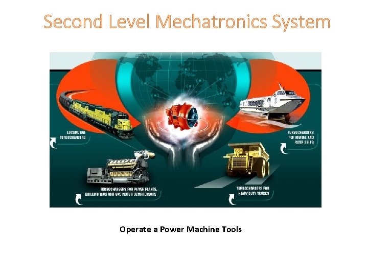 Second Level Mechatronics System Operate a Power Machine Tools 