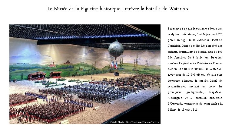 Le Musée de la Figurine historique : revivez la bataille de Waterloo 1 er