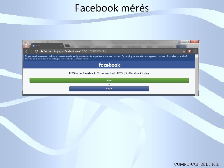 Facebook mérés COMPU-CONSULT Kft. 