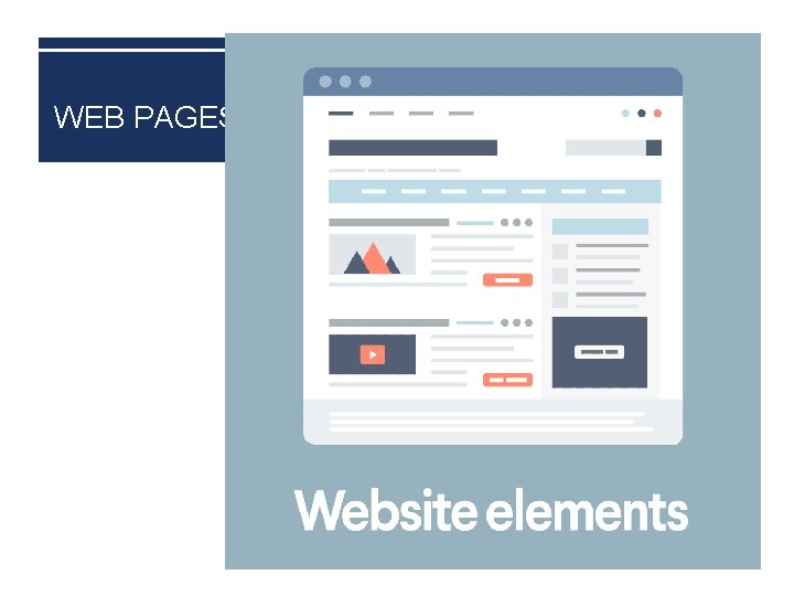 WEB PAGES 