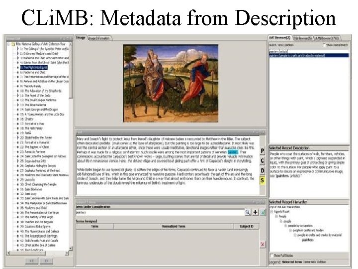 CLi. MB: Metadata from Description 