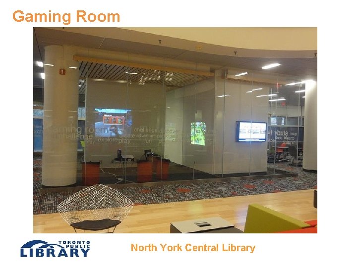 Gaming Room North York Central Library 
