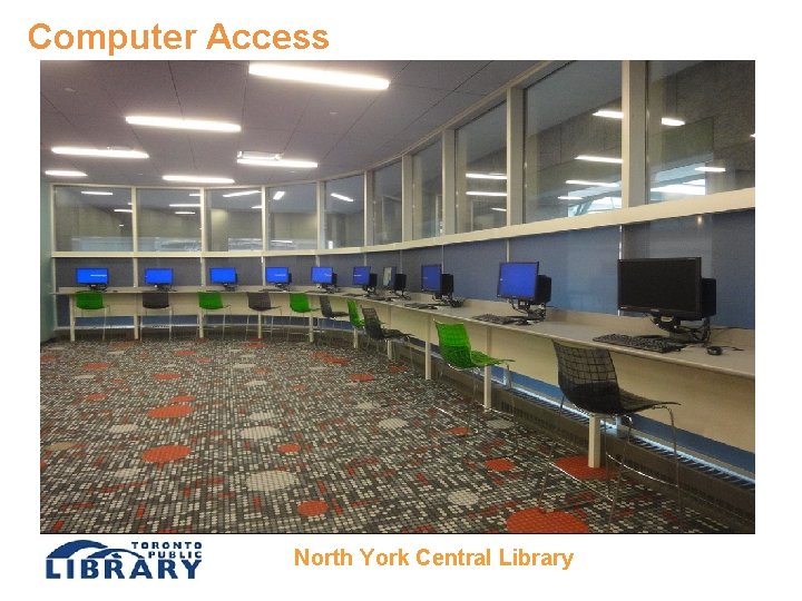 Computer Access North York Central Library 