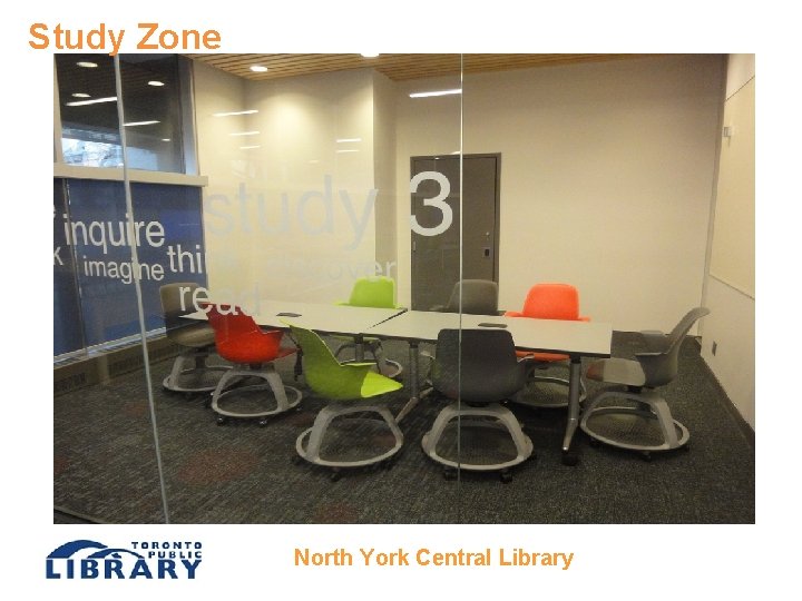 Study Zone North York Central Library 
