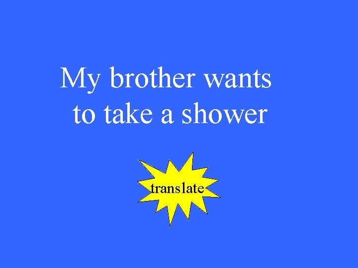 vocabulario identificar los verbos reflexivos Translate word Preterite