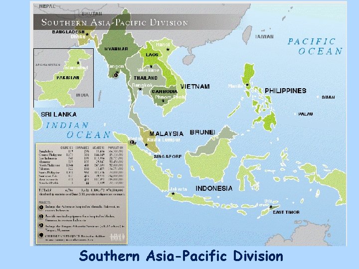 Southern Asia-Pacific Division 