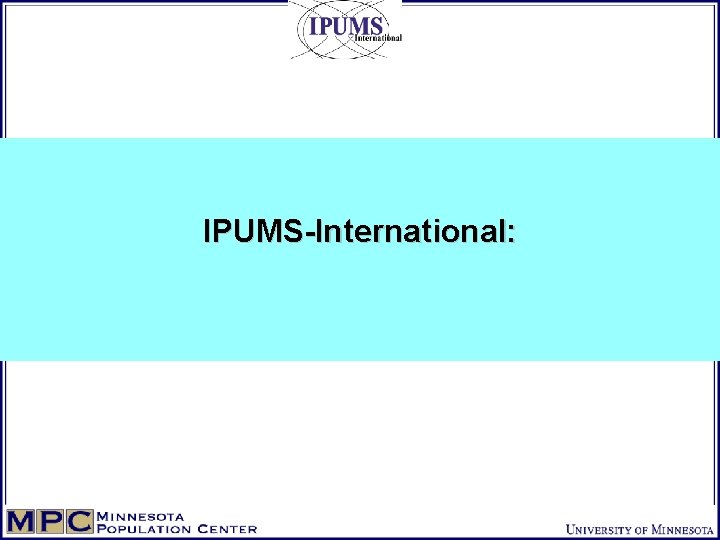 IPUMS-International: 
