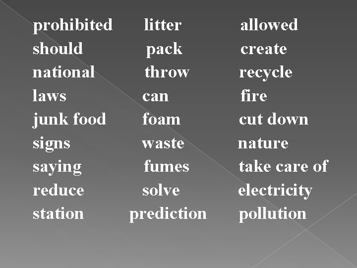 prohibited litter should pack national throw laws can junk food foam signs waste saying