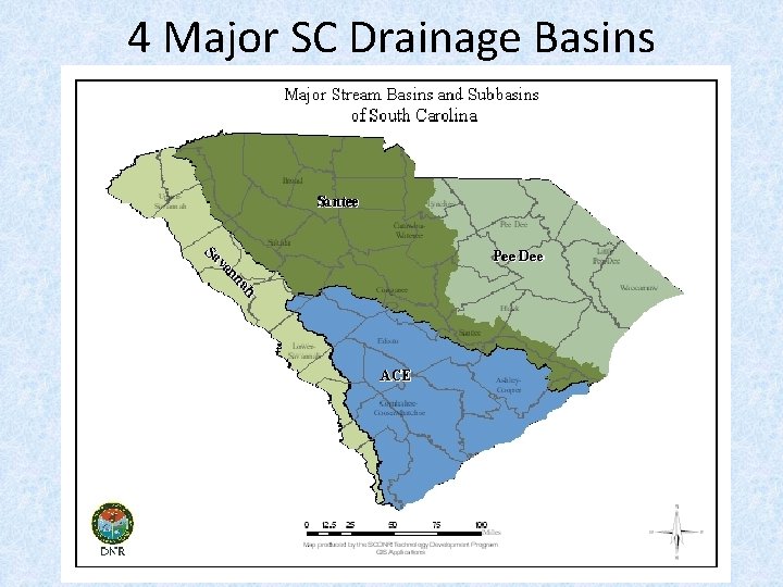 4 Major SC Drainage Basins 