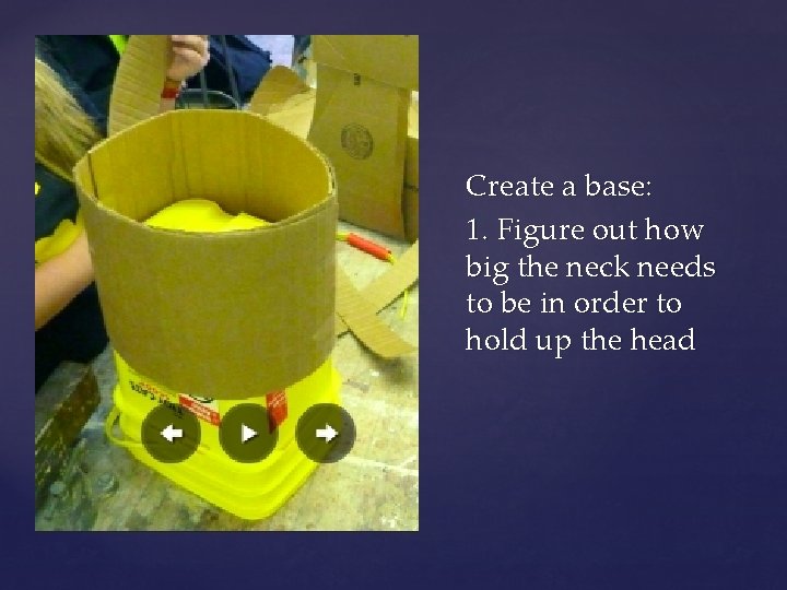 Paper Mache Art 1 Big Head Project Objective