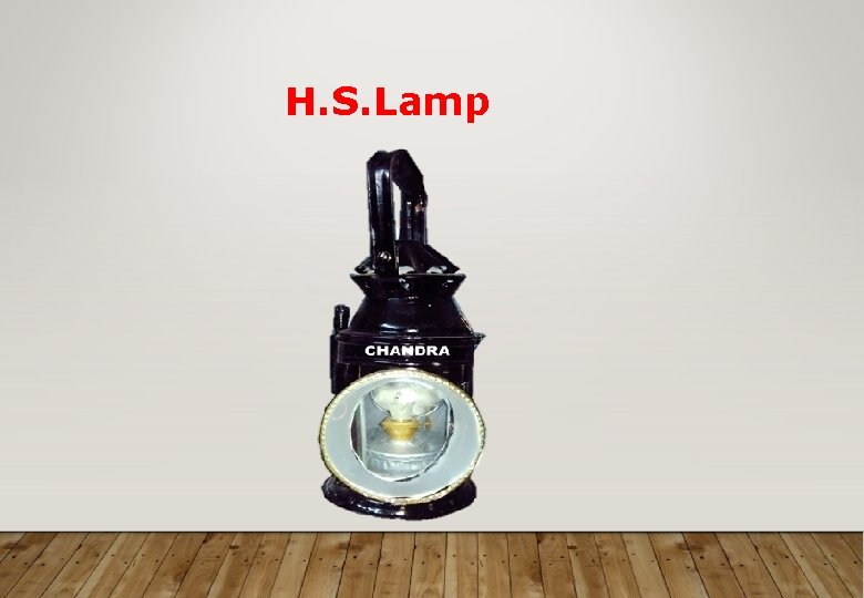 H. S. Lamp 