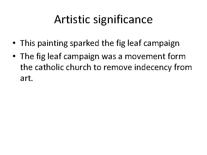 The last supper BY The last judgment history