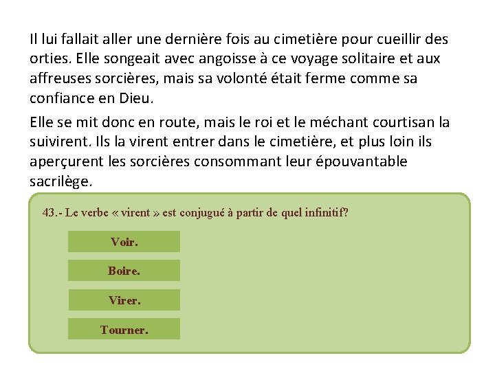 Il lui fallait aller une dernière fois au cimetière pour cueillir des orties. Elle