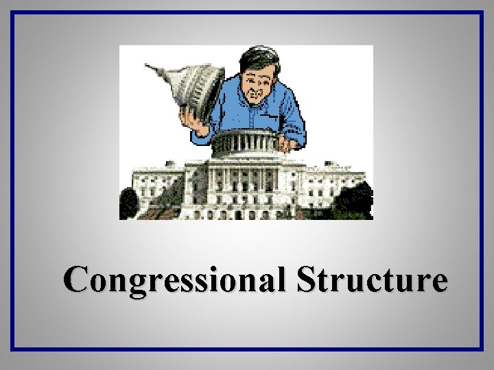 Congressional Structure 
