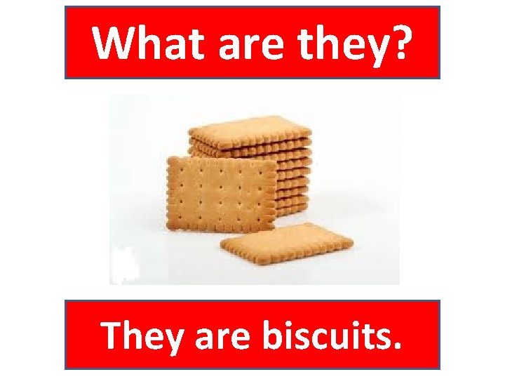 What are they? They are biscuits. 