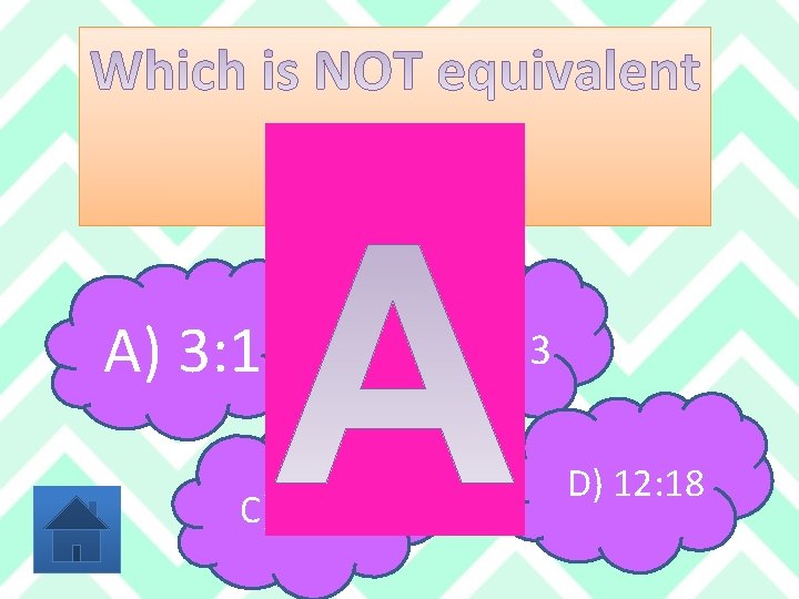 A) 3: 1 C) 18/27 B) 2 to 3 D) 12: 18 