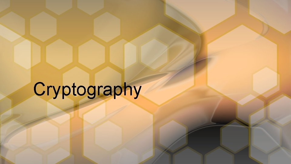 Cryptography 