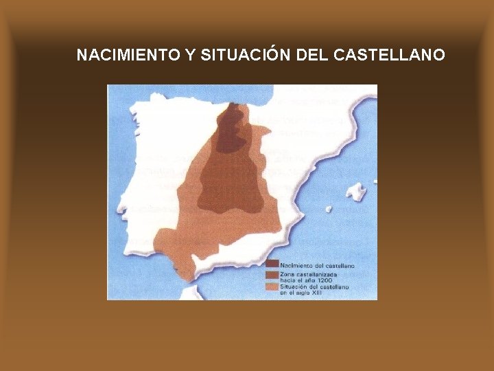 NACIMIENTO Y SITUACIÓN DEL CASTELLANO 