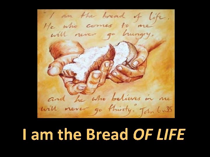 I am the Bread OF LIFE 